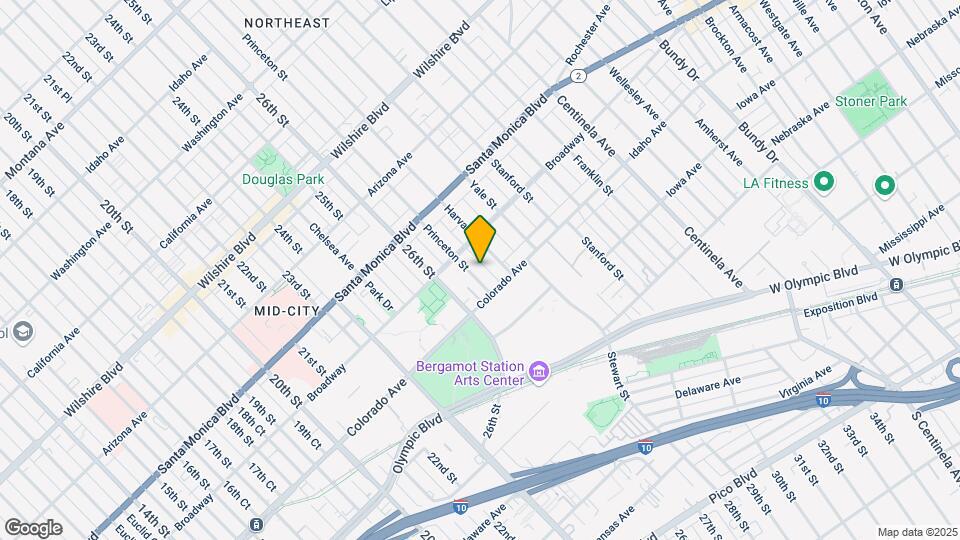 1533 Princeton St Map and Location Details