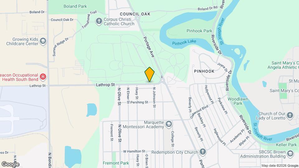 2020 Lathrop St Map and Location Details