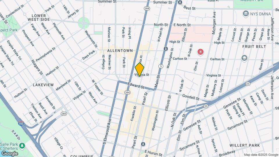 408 Franklin St, Unit 2 Mapa y Detalles de la Ubicación