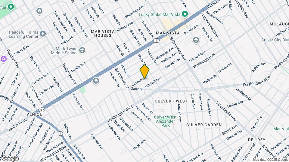 12736 Caswell Ave Map and Location Details