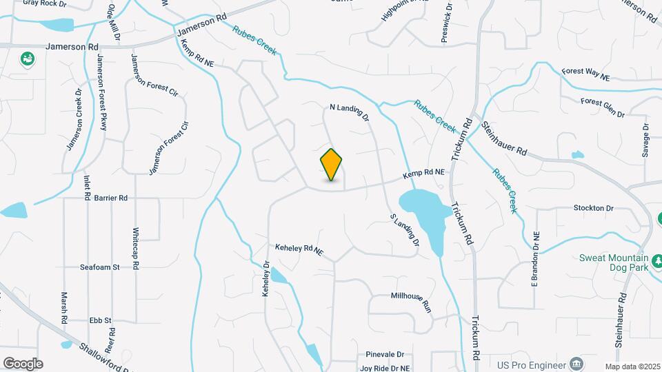 2011 Kemp Rd NE Map and Location Details