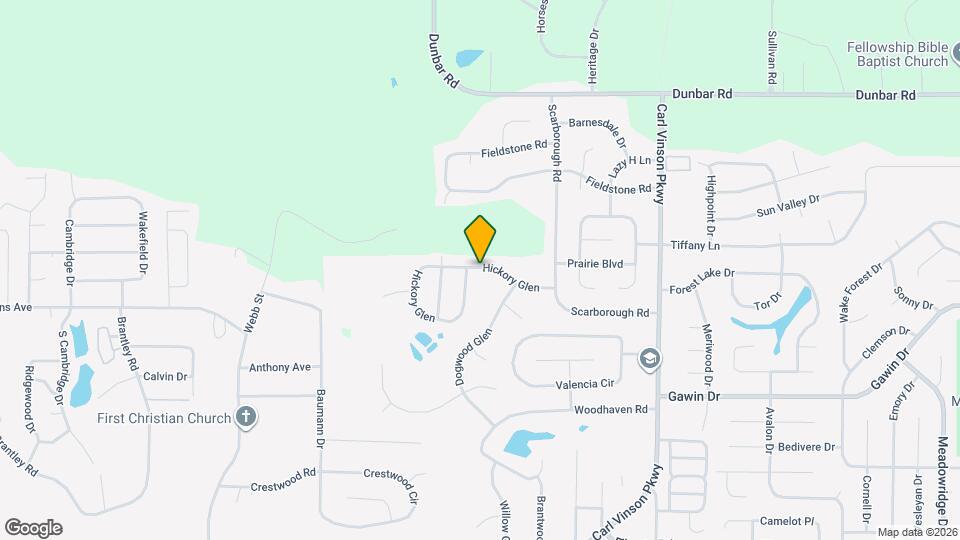 207 Hickory Glen Map and Location Details