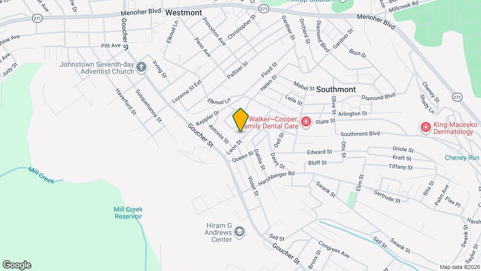 216 Leon St Map and Location Details