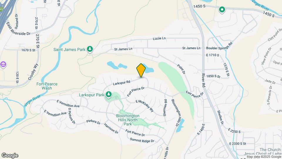 984 Larkspur Rd Map and Location Details