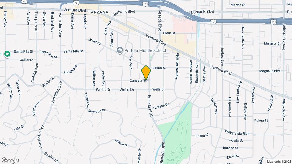 5133 Mecca Ave Map and Location Details