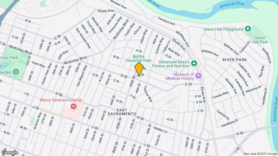 4533 D St Map and Location Details