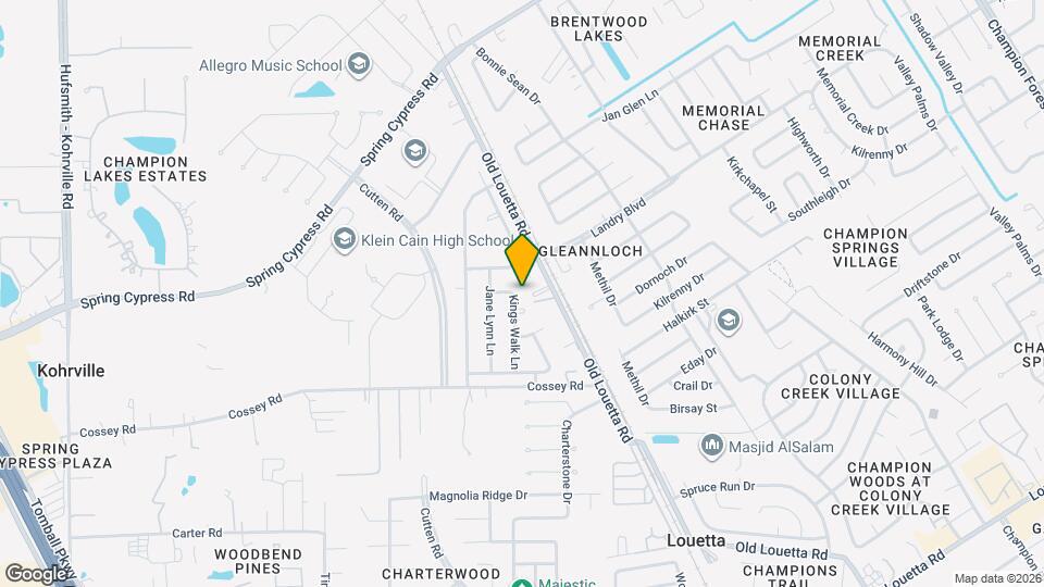 17122 Kings Walk Ln Map and Location Details