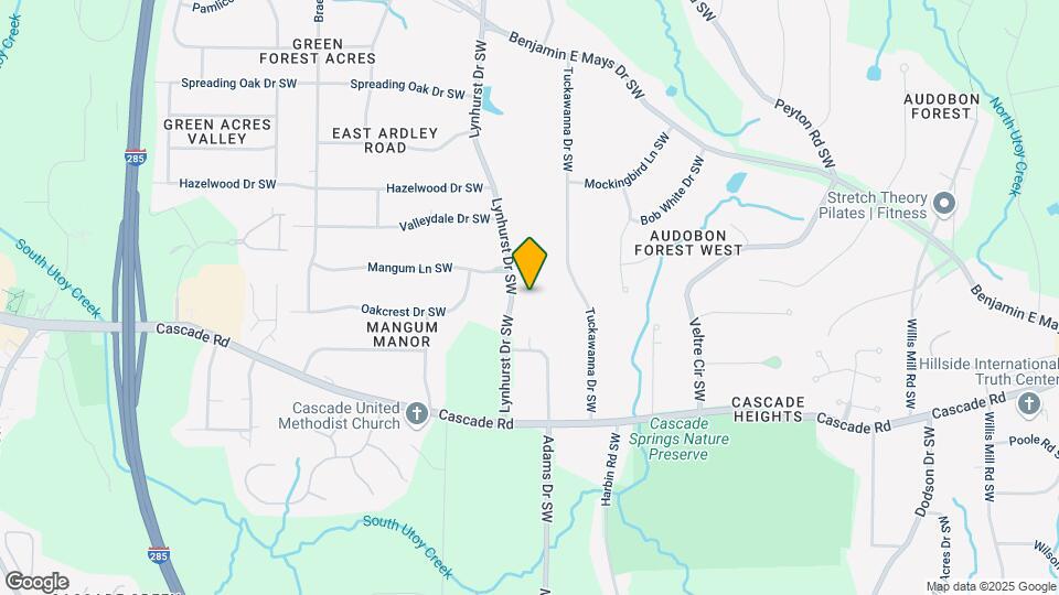 1164 Lynhurst Dr SW Map and Location Details