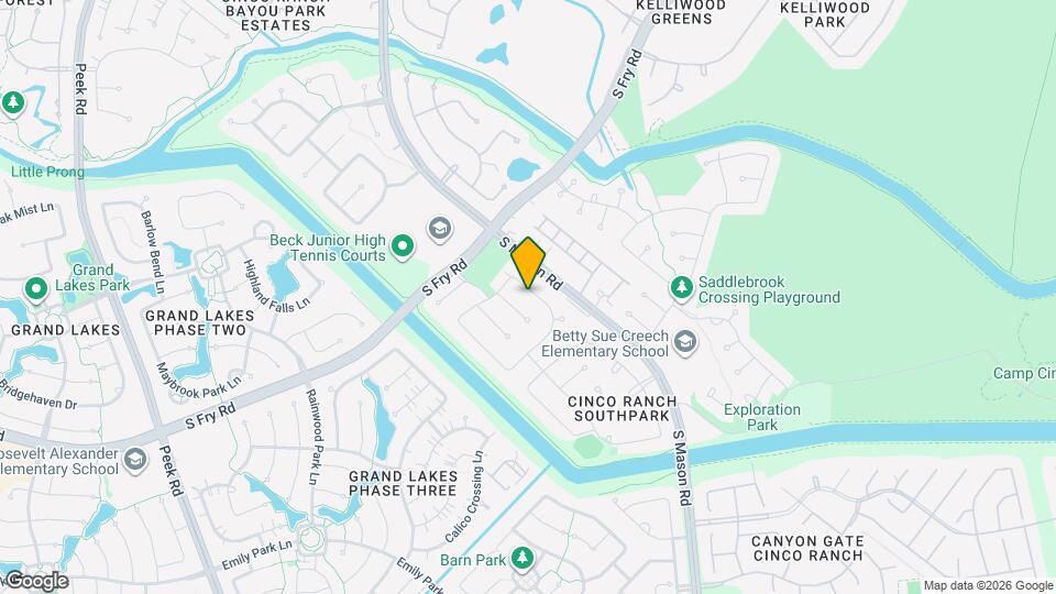 20626 Winlock Trace Dr Mapa y Detalles de la Ubicación