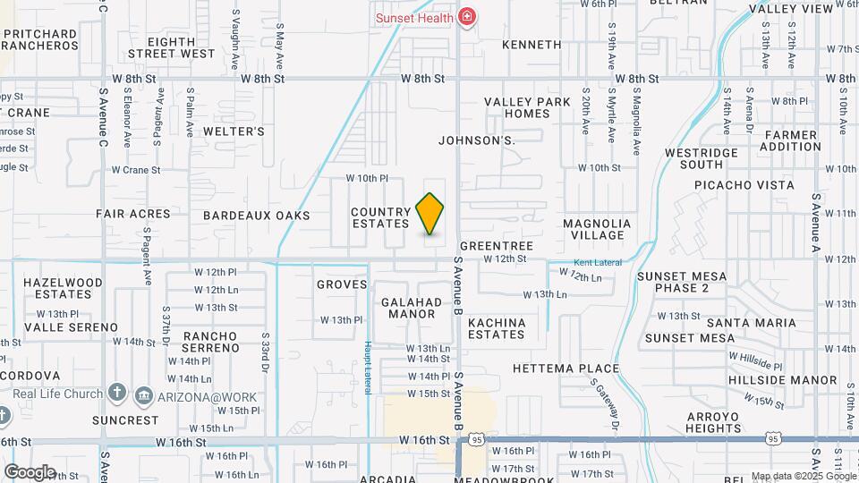 1181 S Hereford Ave Map and Location Details