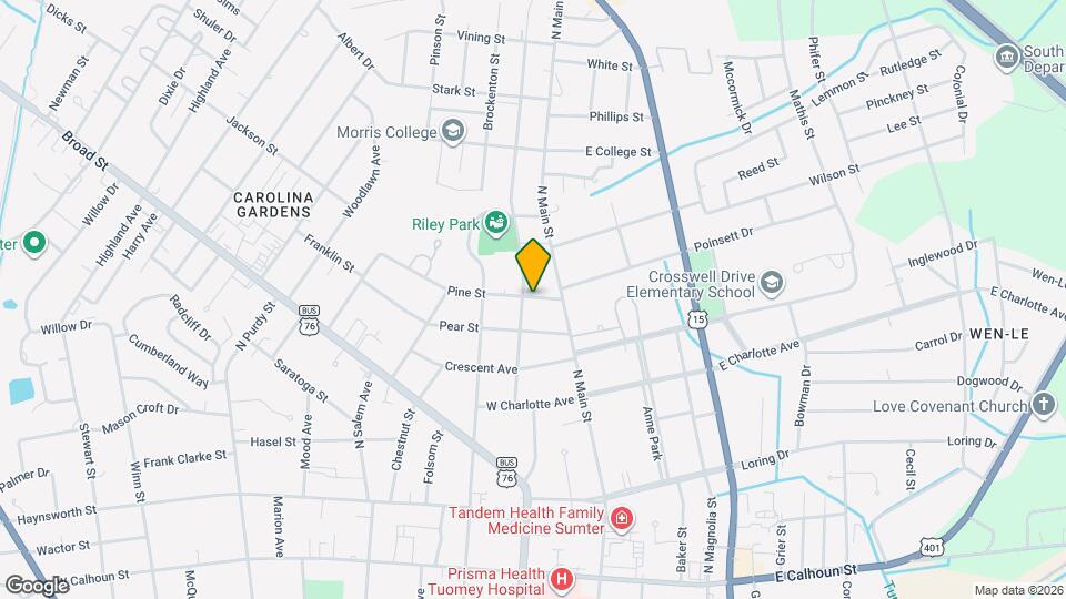 14 Pine St, Unit 14 Pine Street Map and Location Details