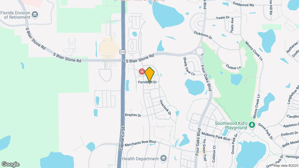 2111 Fernleigh Dr Map and Location Details