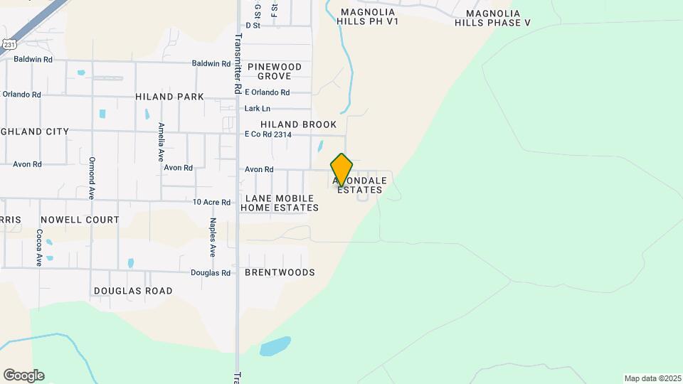 2604 Laurel Dr Map and Location Details