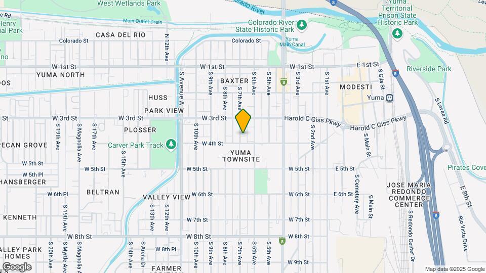 383 S 7th Ave Mapa y Detalles de la Ubicación
