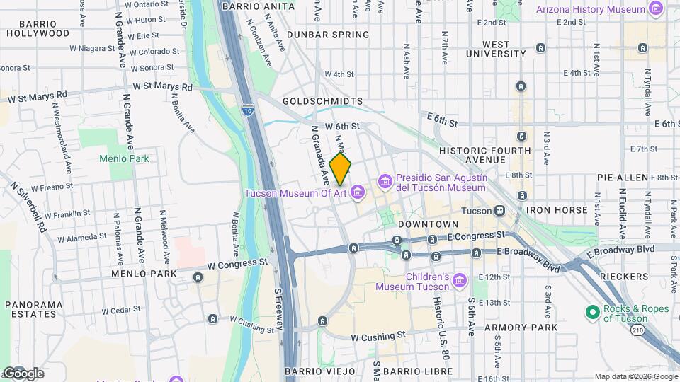 230 N Ashbury Ln Map and Location Details