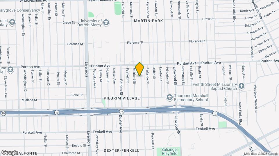 15851 Wildemere St, Unit Lower Flat Mapa y Detalles de la Ubicación