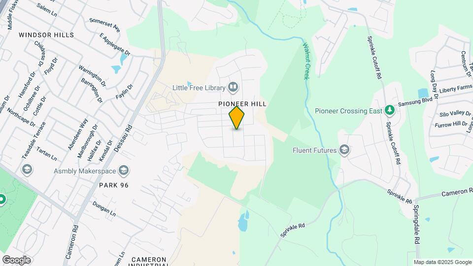 10405 Hatton Ln Map and Location Details