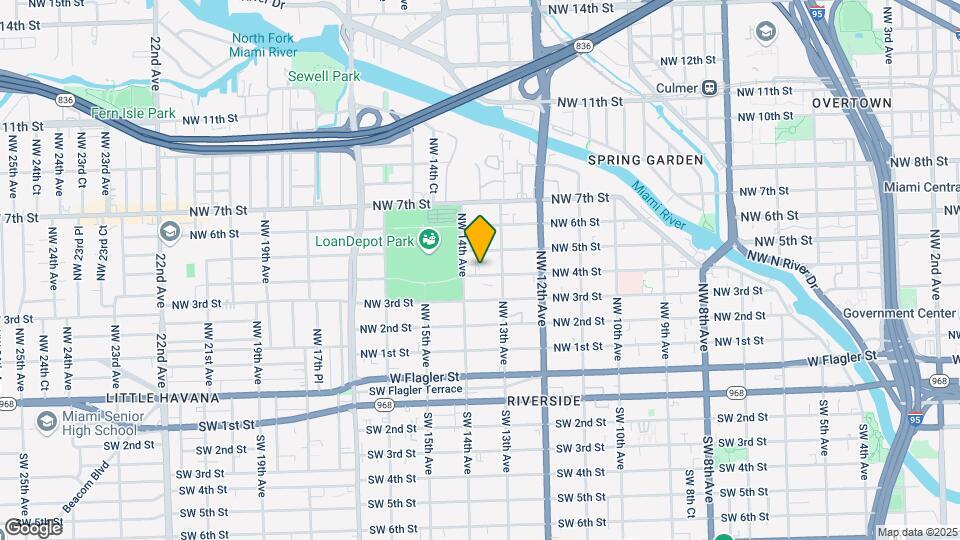1345 NW 4th St Map and Location Details