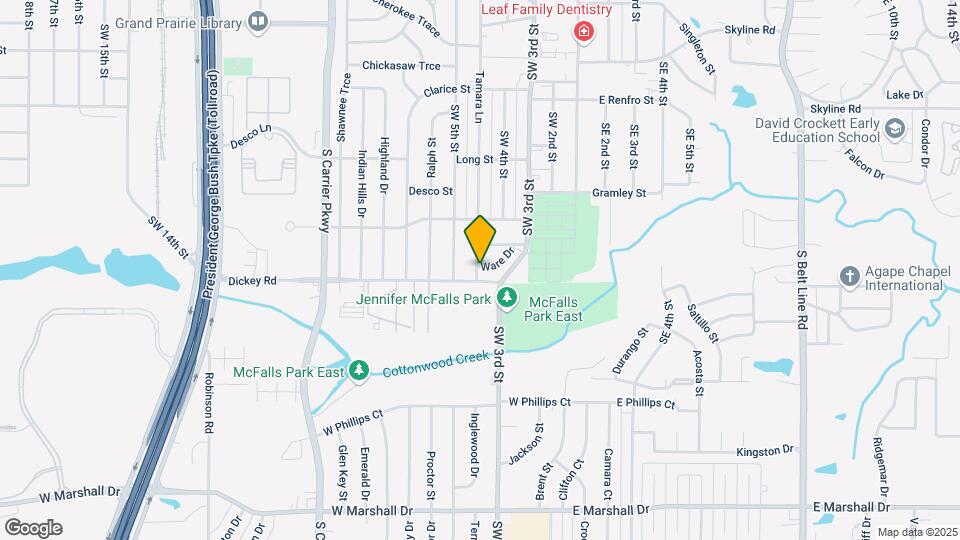 347 Ware Dr Map and Location Details