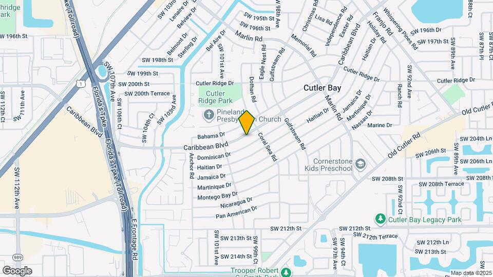 9940 Caribbean Blvd Map and Location Details