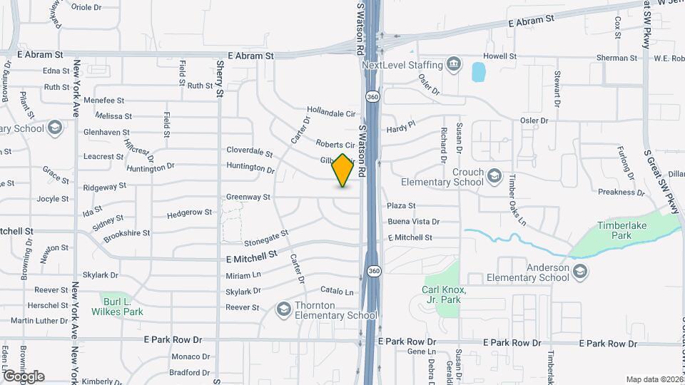 2513 Greenway St Map and Location Details