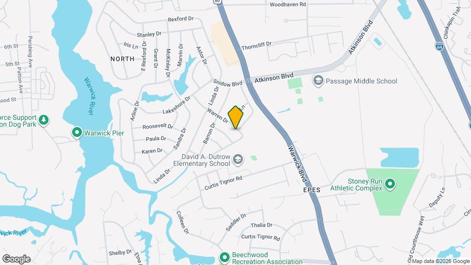 34 Warren Dr Map and Location Details