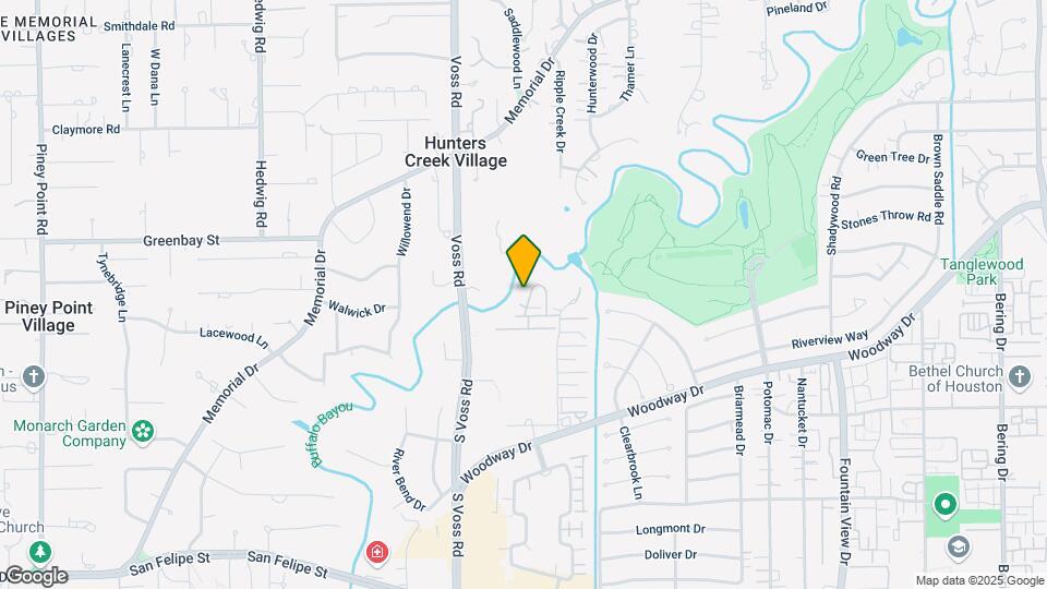 6595 Bayou Glen Rd Map and Location Details