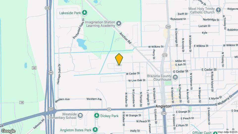 720 W Ash St Map and Location Details