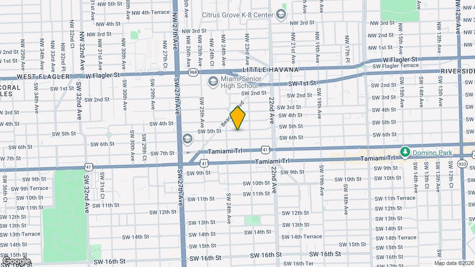 2352 SW 5th St Map and Location Details