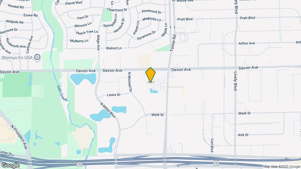 1513 Bristol Ln Map and Location Details