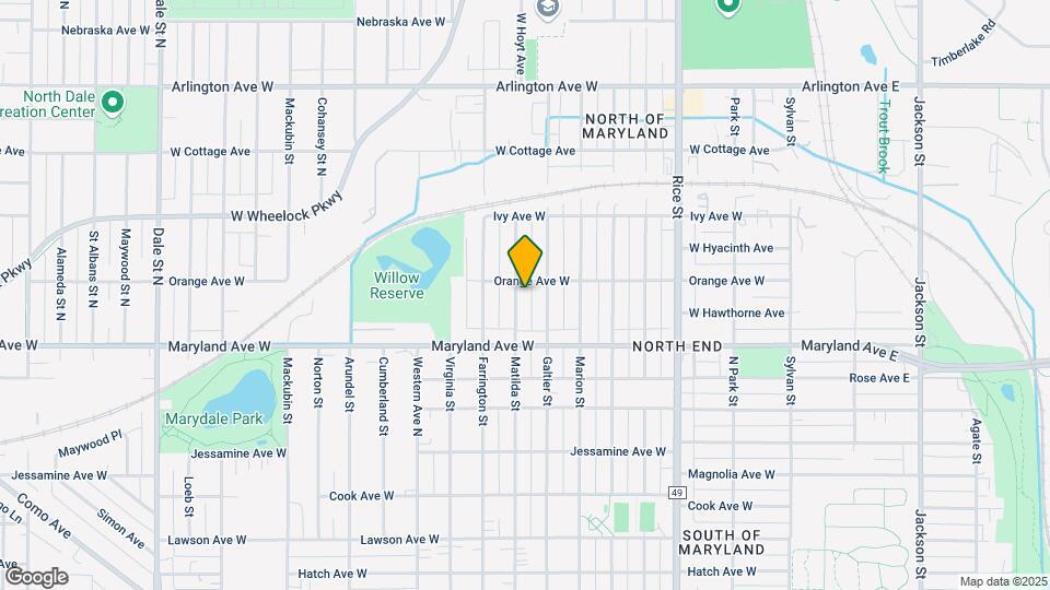 1254 Matilda St Map and Location Details