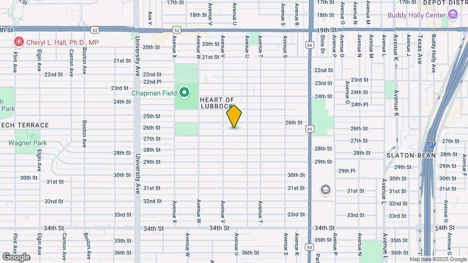 2114 27th St Map and Location Details