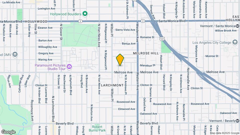 The Gramercy Apartments Map and Location Details