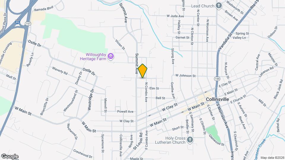 706 W Johnson St Map and Location Details