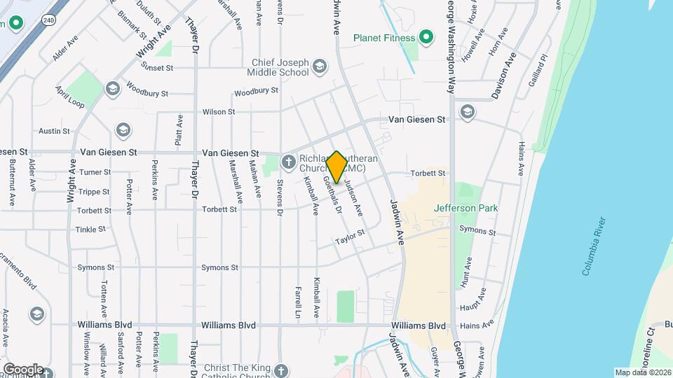 608 Torbett St Map and Location Details