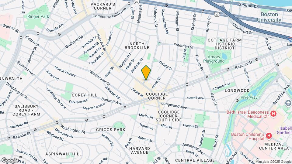 9 Babcock St, Unit 1 Map and Location Details