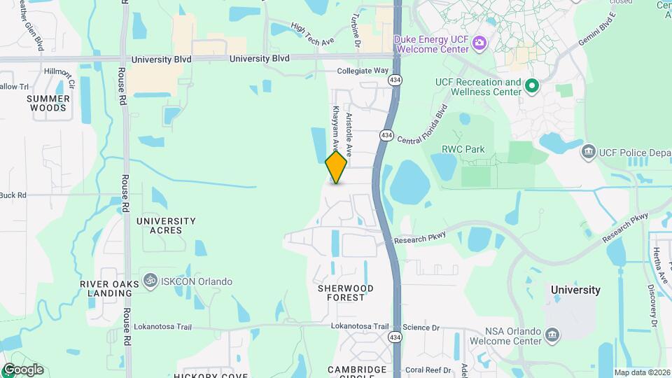 12034 Walden Woods Dr Map and Location Details