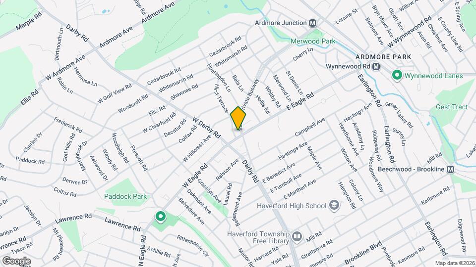 Eagle Manor Map and Location Details