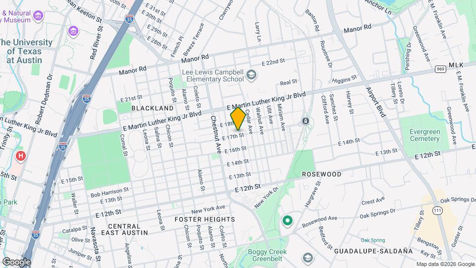 1700 Singleton Ave Map and Location Details