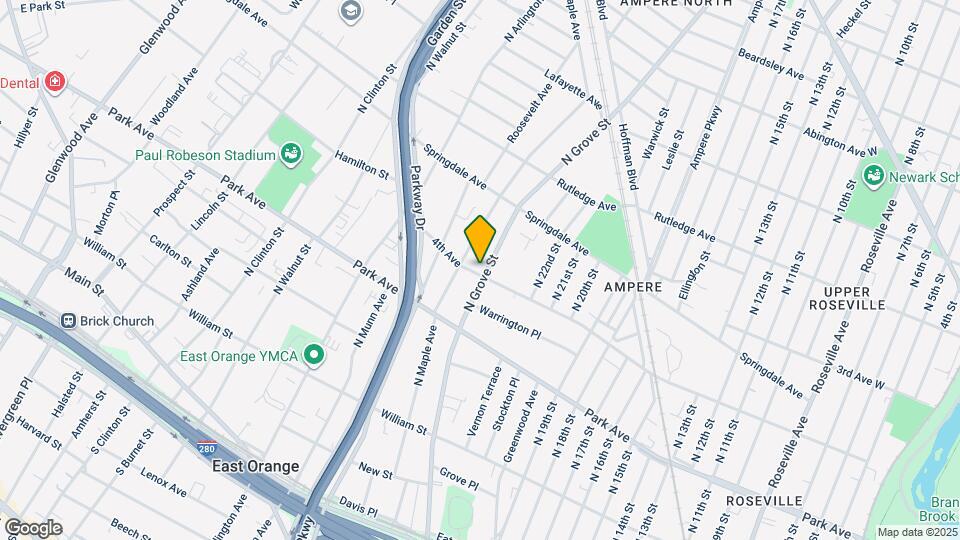 353 N Grove St, Unit L 1 Map and Location Details