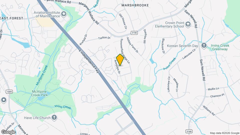 2817 Summergrove Ct Map and Location Details