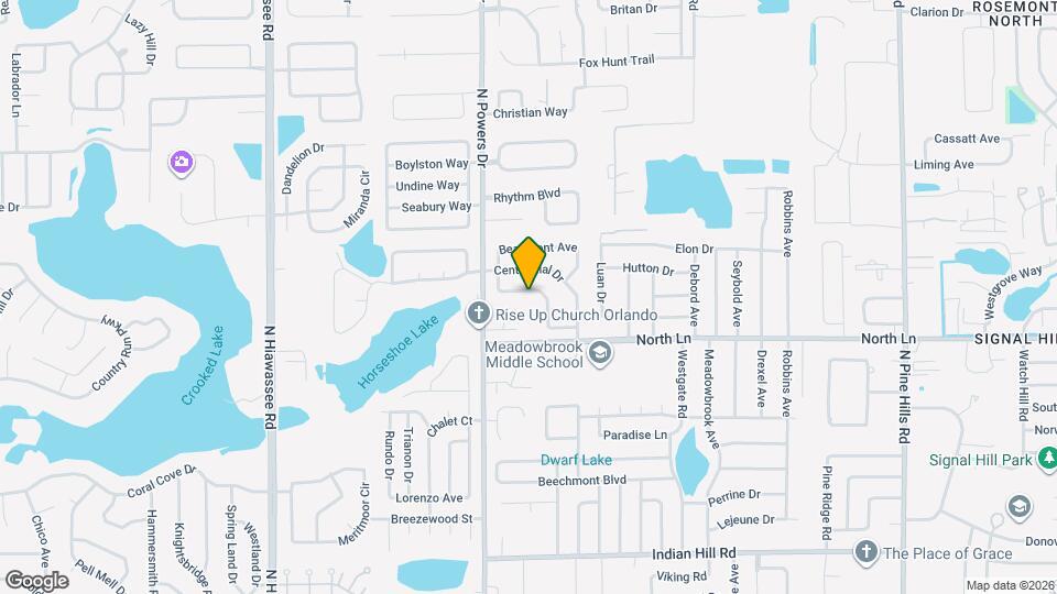 6212 Chinaberry Dr Map and Location Details