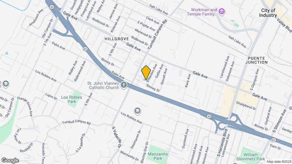 15247 Binney St Map and Location Details