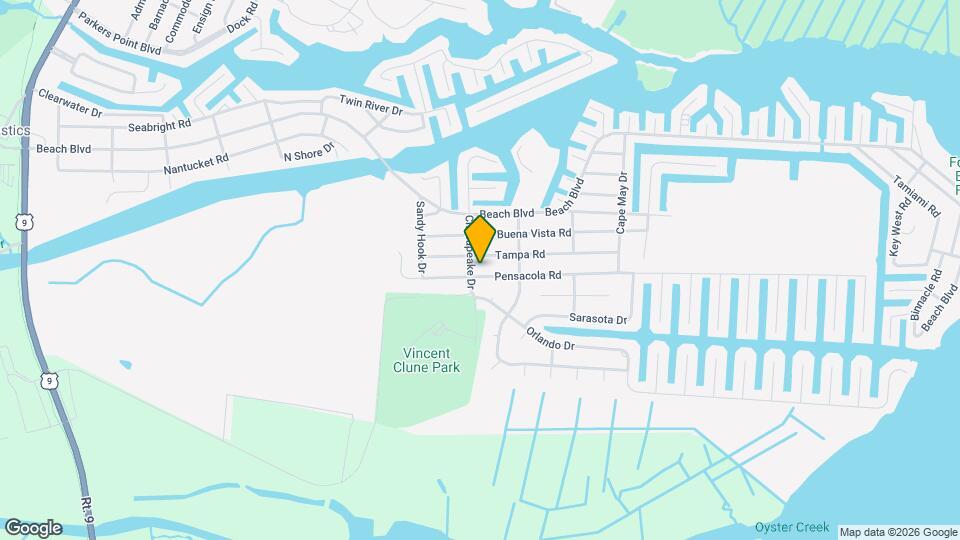804 Pensacola Rd Map and Location Details
