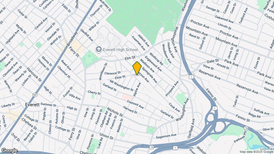 72 Dartmouth St, Unit 2 Map and Location Details