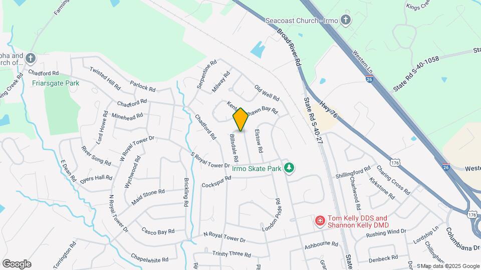 135 Kenton Dr Mapa y Detalles de la Ubicación