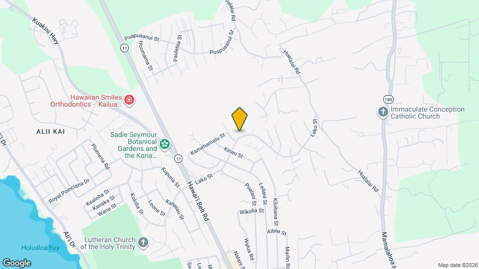 76-4303-4303 Kamamalu Pl Map and Location Details