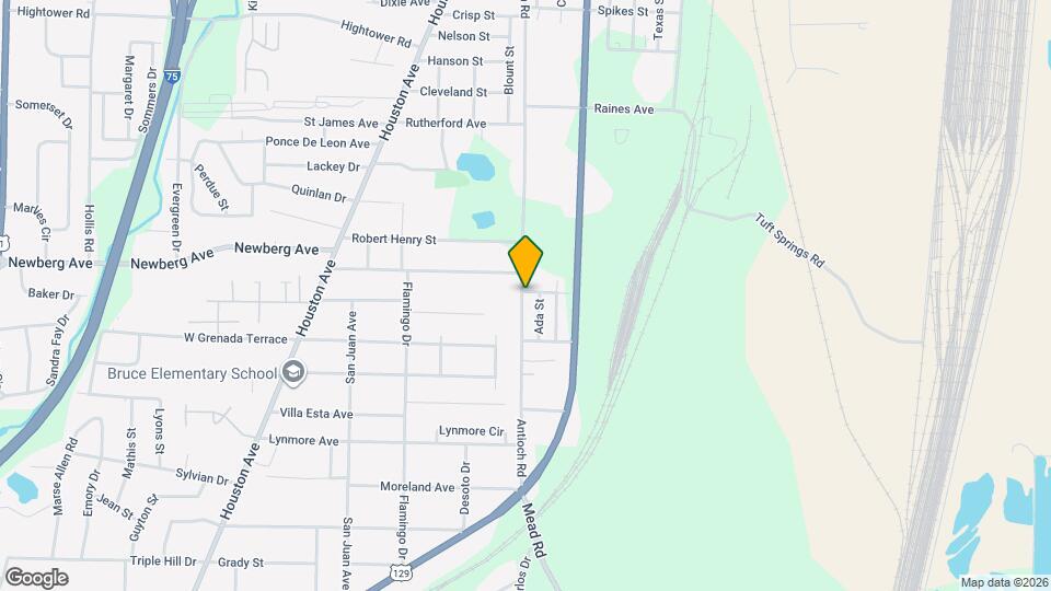 480 Antioch Pl Map and Location Details