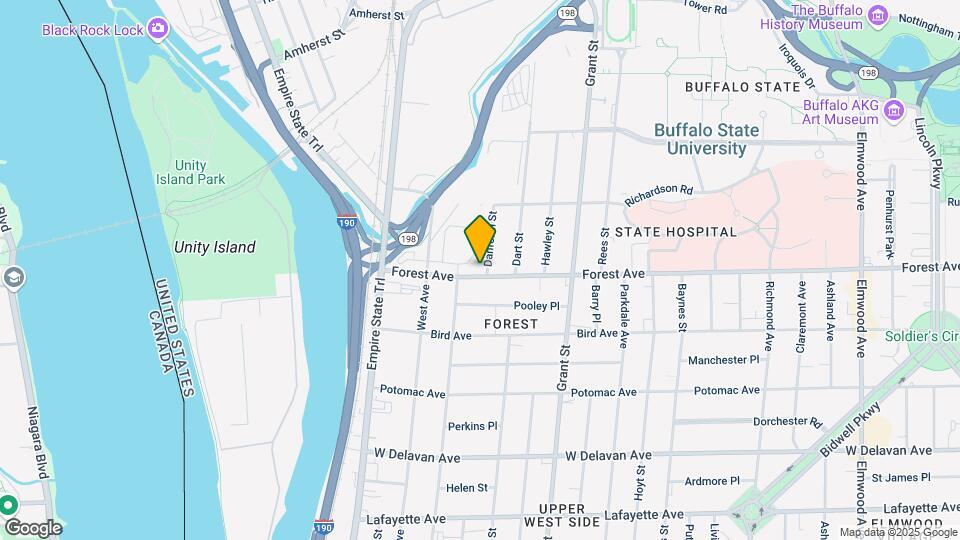 148 Forest Ave Mapa y Detalles de la Ubicación