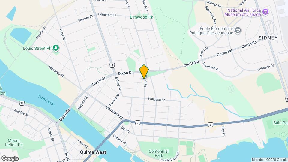 106 Byron St Map and Location Details